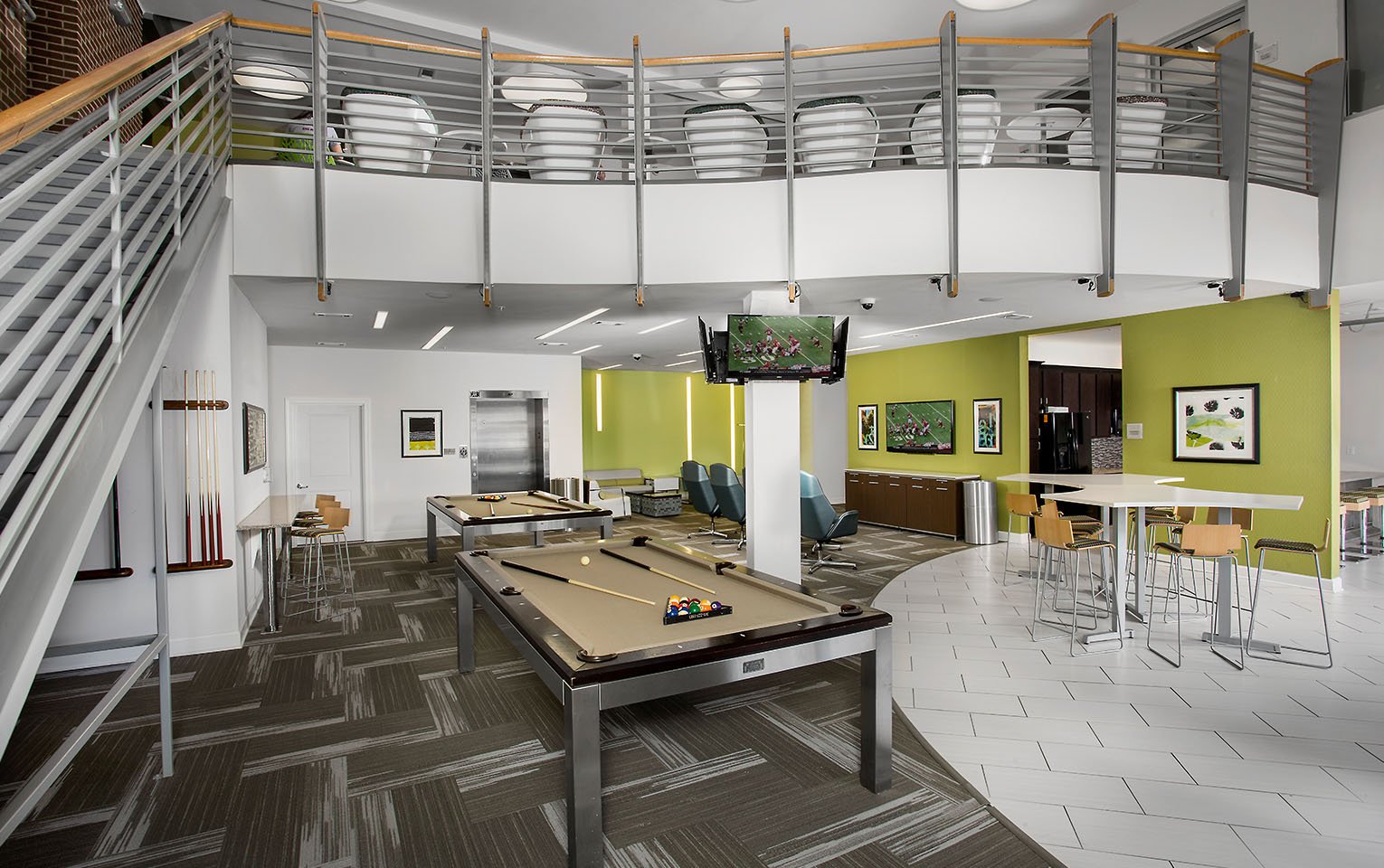 Edge clubhouse downstairs